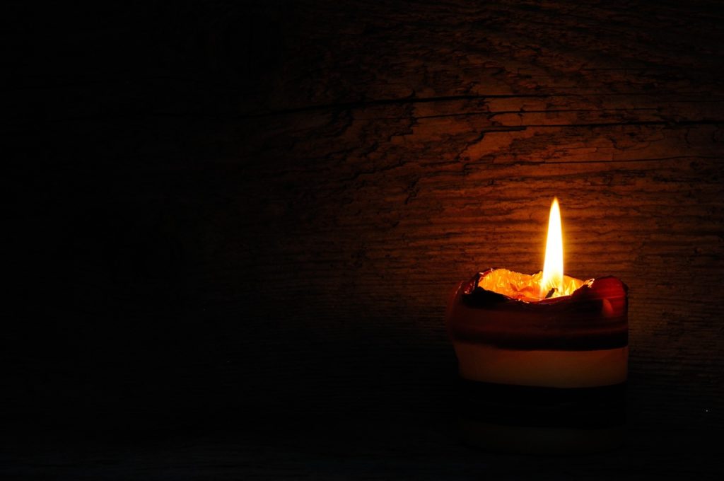 ayahuasca grief candle iowaska ICEERS mourning death