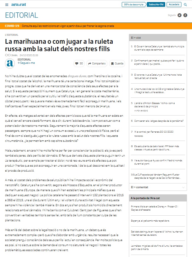 editorial marihuana