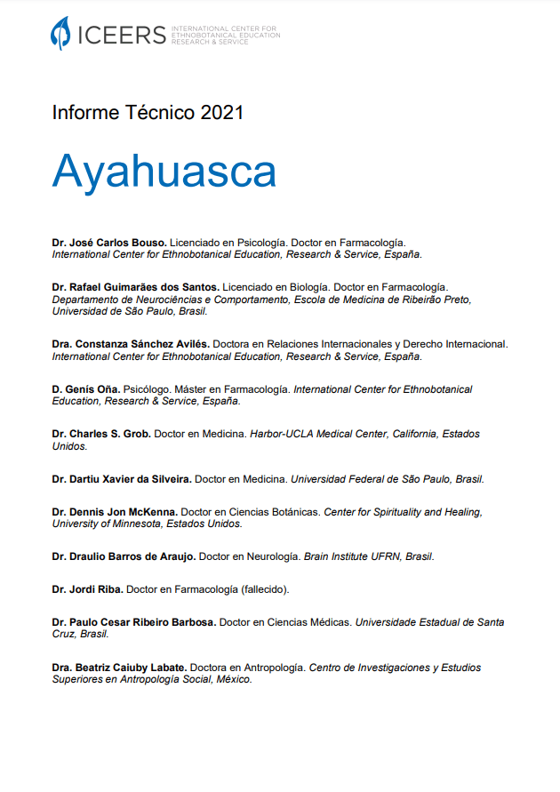 informe técnico ayahuasca iceers 2021