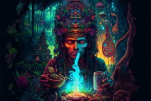 ayahuasca mal viaje bad trip shaman chamán