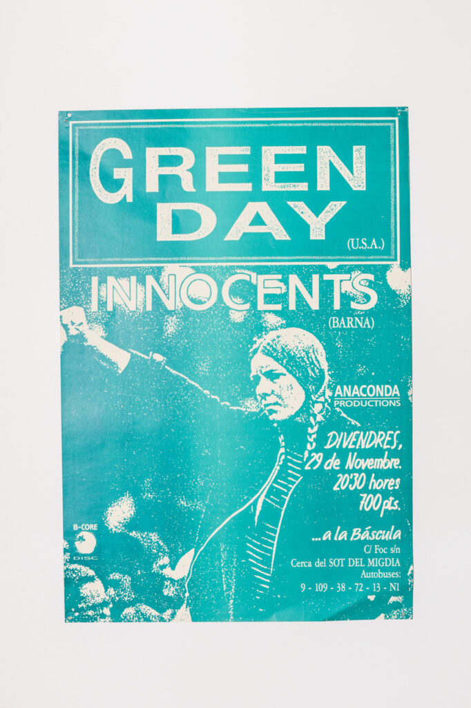 Green Day Innocents Barcelona