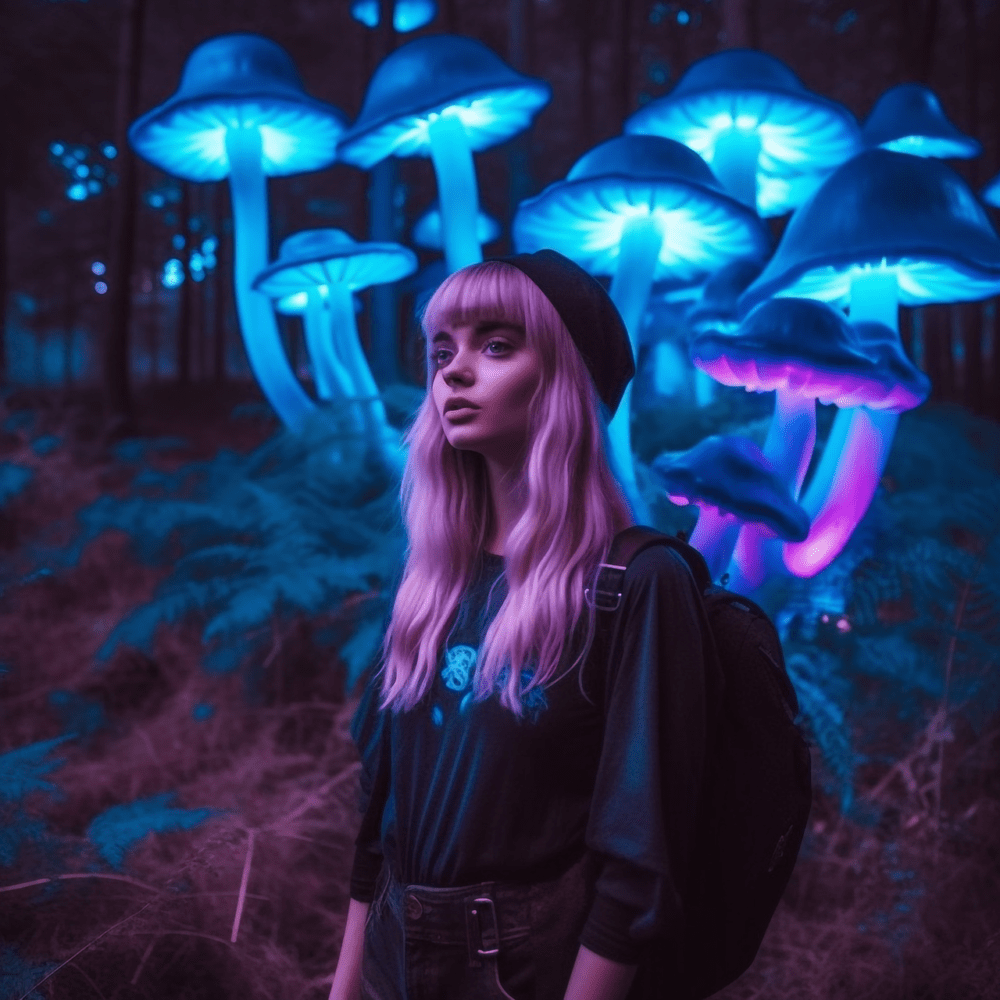 women mushrooms